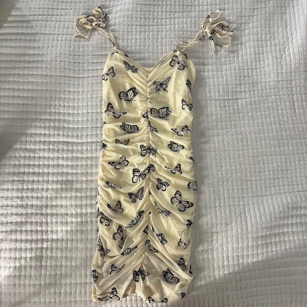 NWOT Butterfly dress